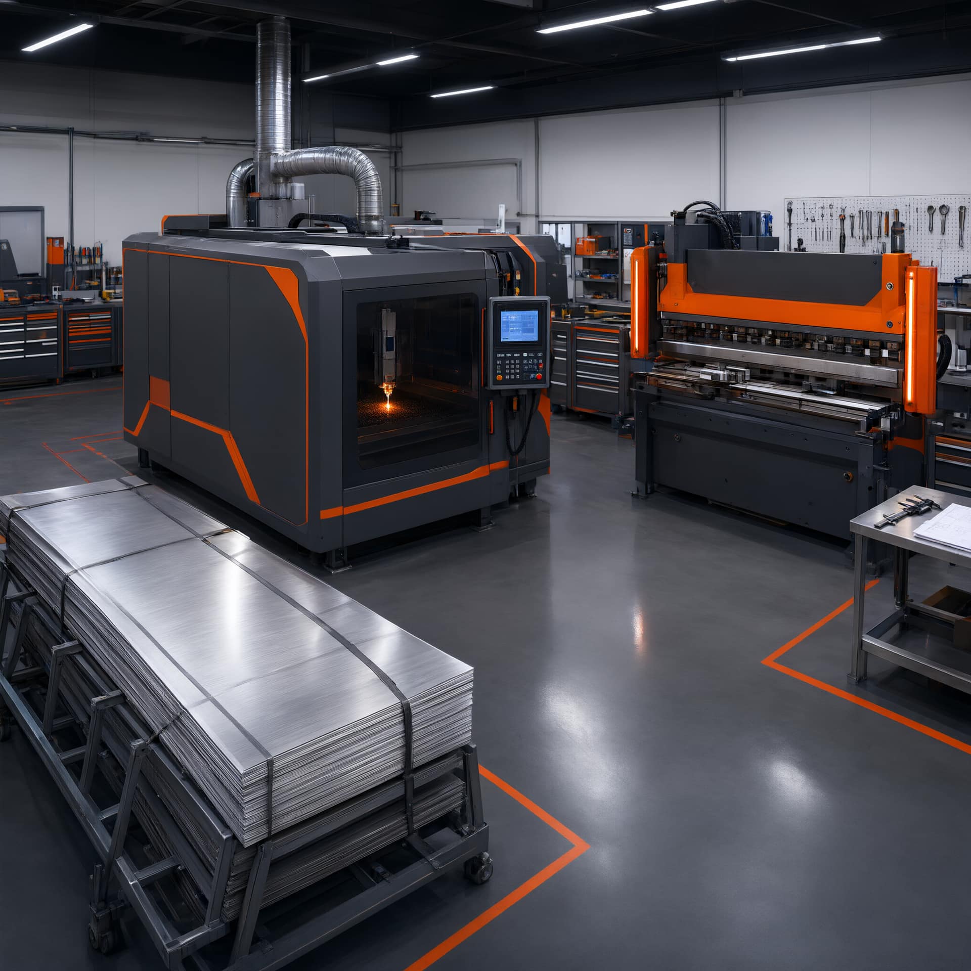 Цех производства накладок ESK Steel